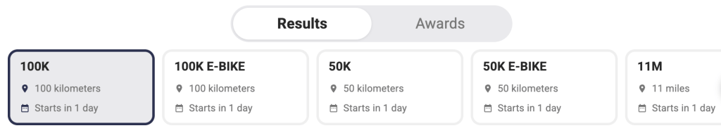 Placeholder for clicking to go to live results.